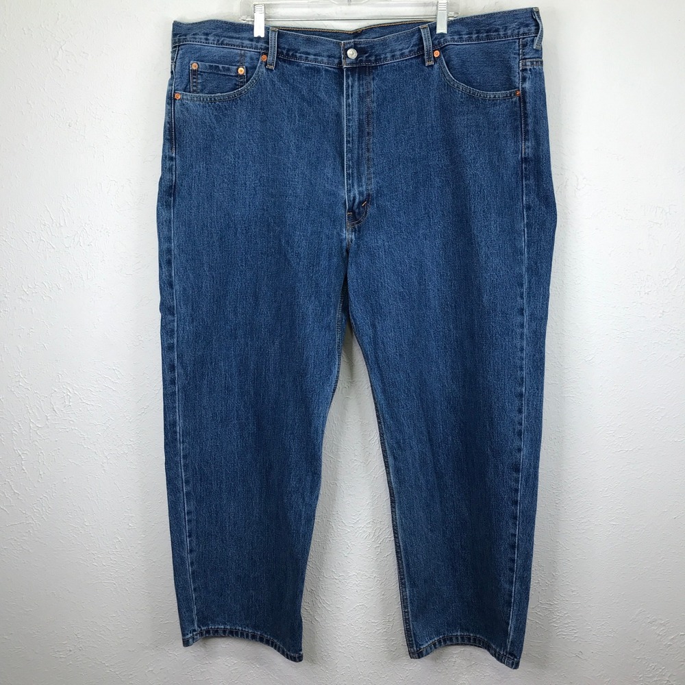 Levis 550 Relaxed Fit Jeans Mens 48x30(28.5) Blue‎ Tapered Leg Denim 100% Cotton